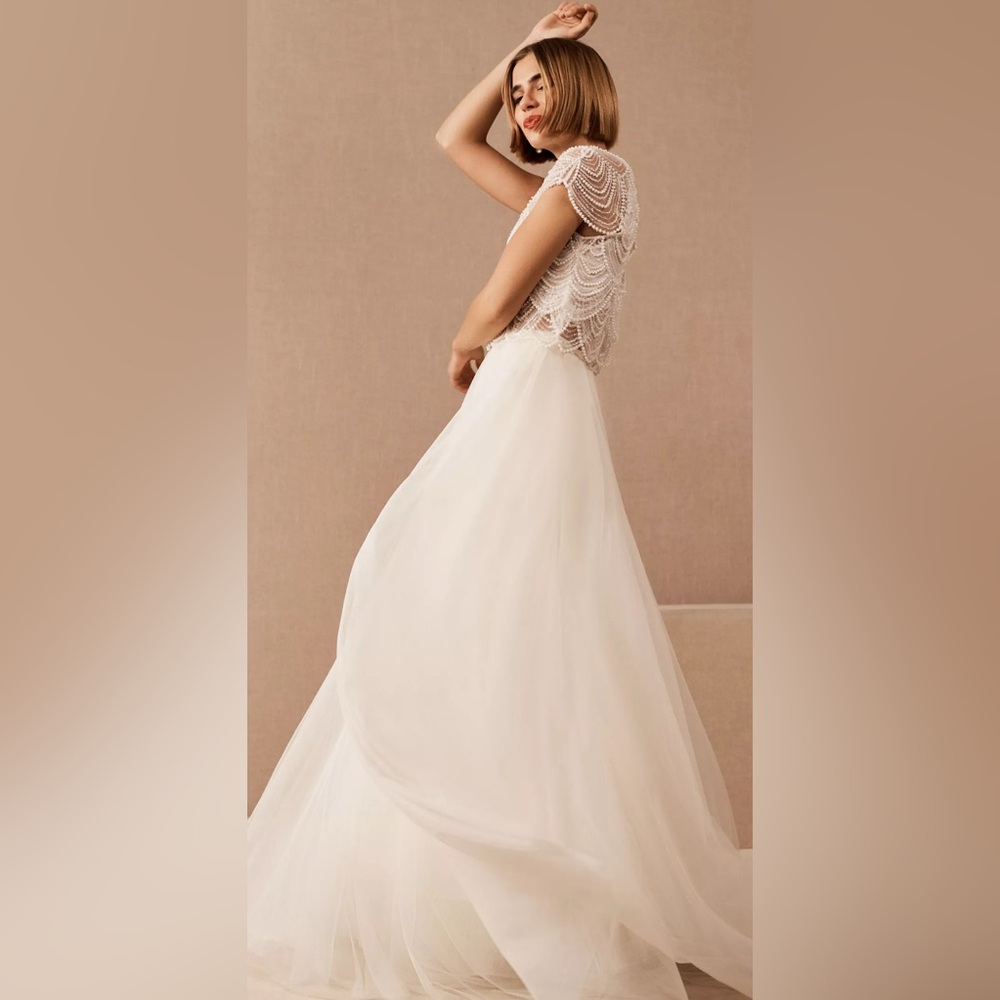 BHLDN Jenny Yoo Hannah Bridal Skirt - Picture 3 of 12